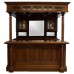 The Dubliner Canopy Bar - Chestnut colour